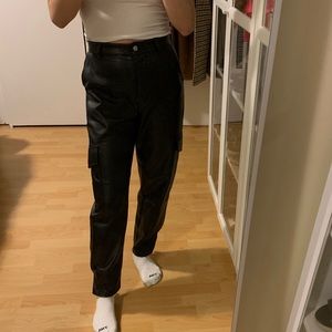 Aritzia modern cargo vegan leather